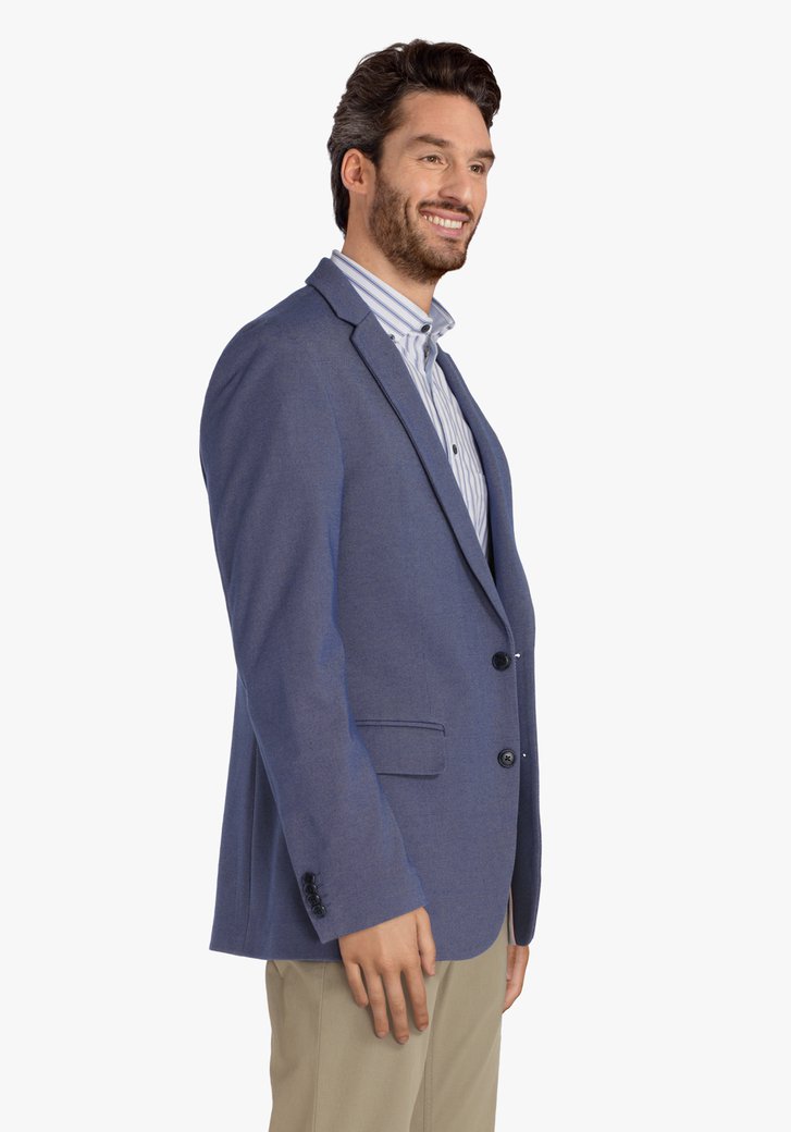 blauwe blazer