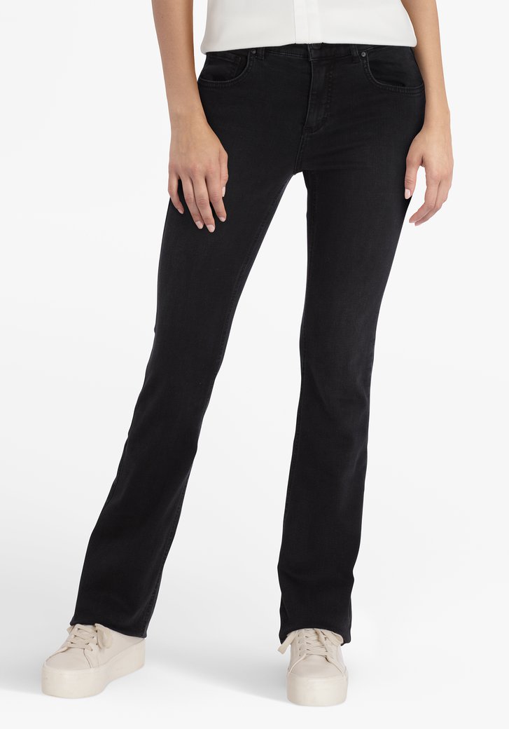 Antracietkleurige jeans - straight fit