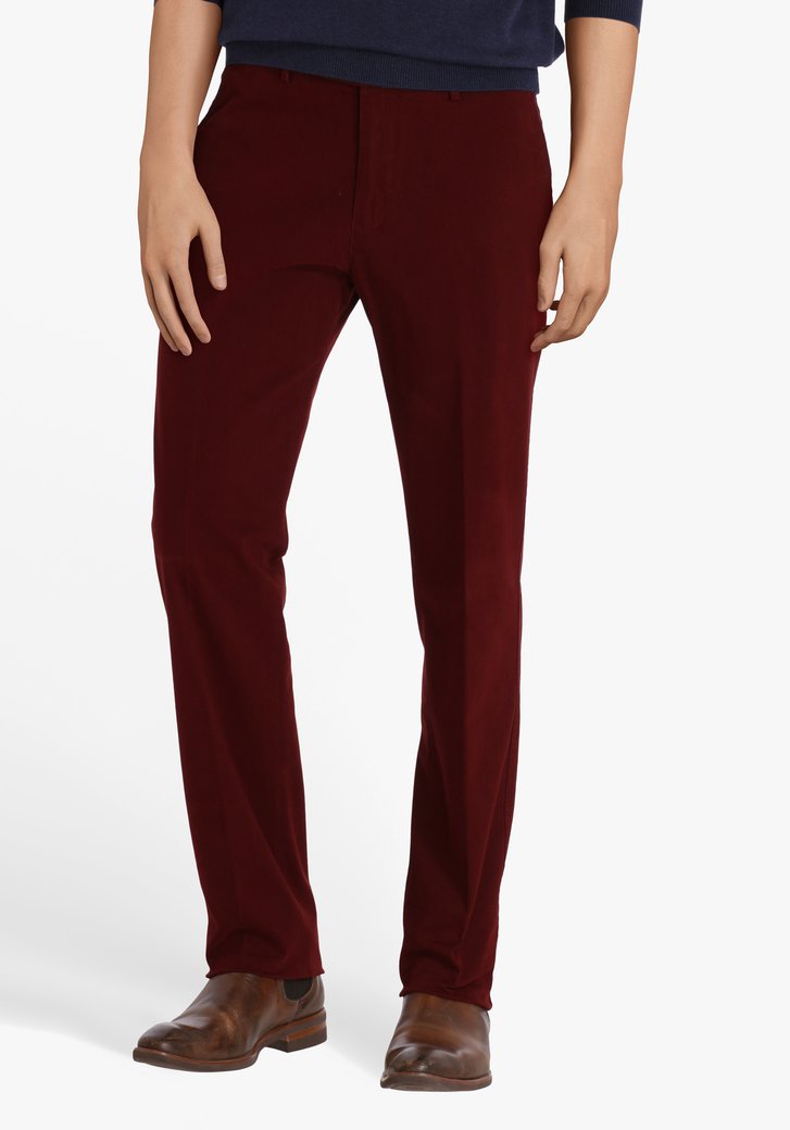 Chino bordeaux - Vancouver - regular fit