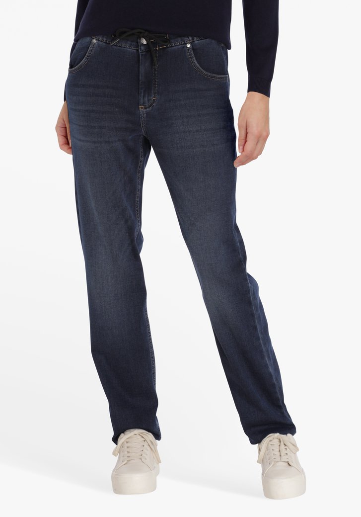 Donkerblauwe jeans - straight fit