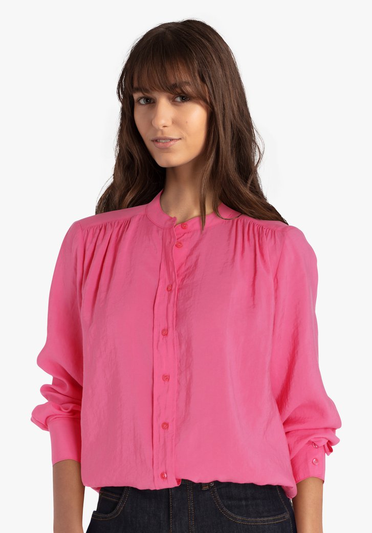 Roze blouse 